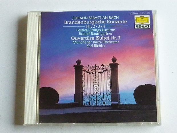 Bach - Brandenburgische konzerte nr 2,3,4 / Karl Richter