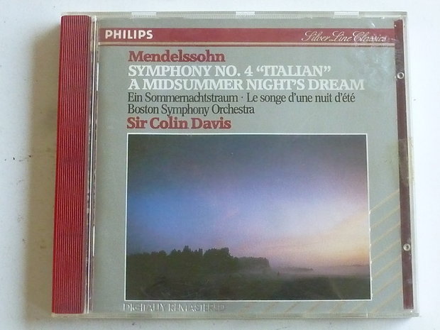 Mendelssohn - Symphony 4 / Sir Colin Davis