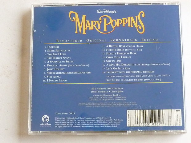 Disney's Mary Poppins / Julie Andrews, Dick van Dyke (soundtrack)