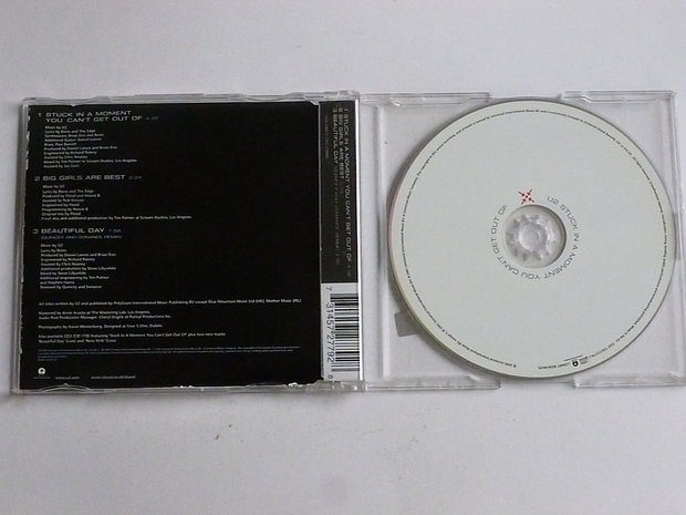 U2 - Stuck in a moment you can't get out of (CD Single)