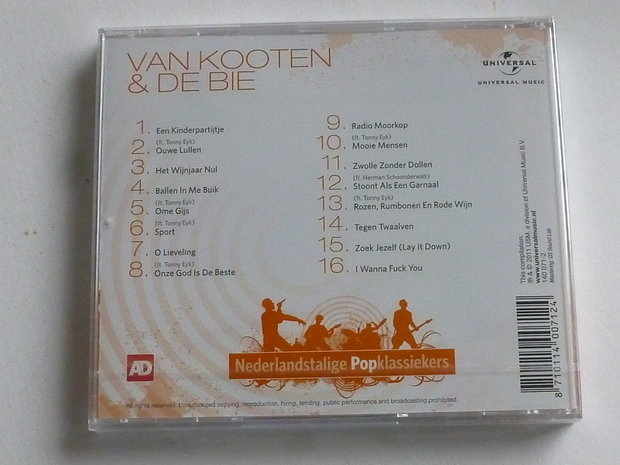 Van Kooten & De Bie - Nederlandstalige Popklassiekers (nieuw)