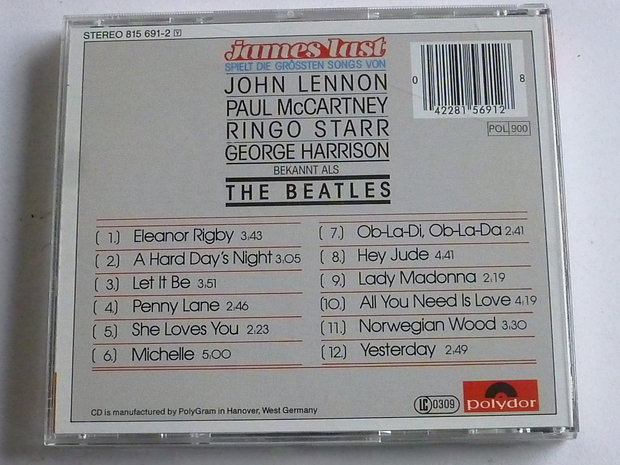 James Last - Die gr&#x00f6;ssten songs von the beatles