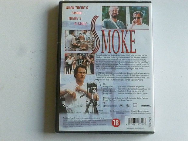 Smoke - William Hurt / Harvey Keitel (DVD) Nieuw