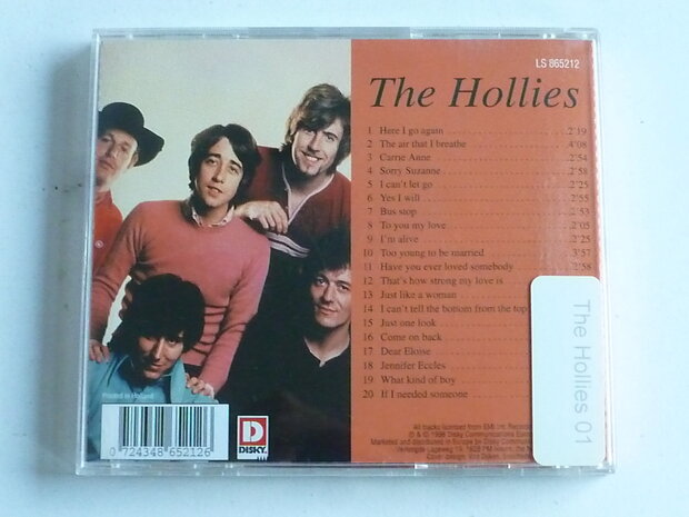 The Hollies - 20 Great Love Songs