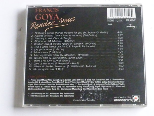 Francis Goya - Rendez-Vous