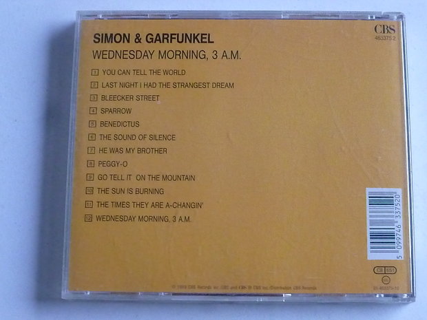 Simon & Garfunkel - Wednesday Morning 3 A.M.