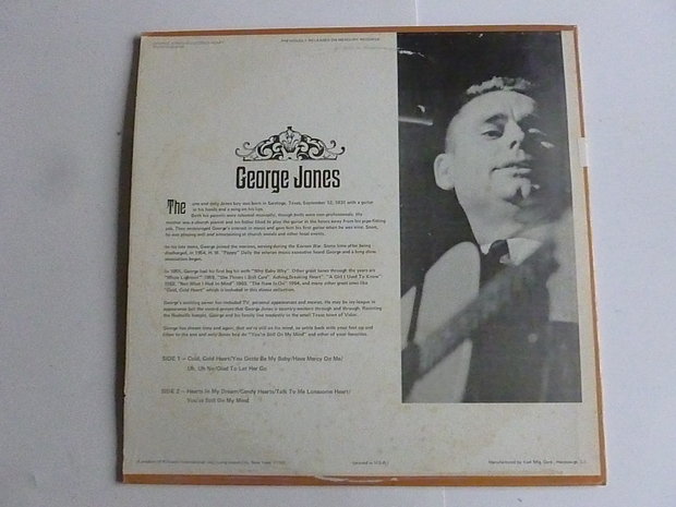 George Jones - Cold Cold Heart (LP)
