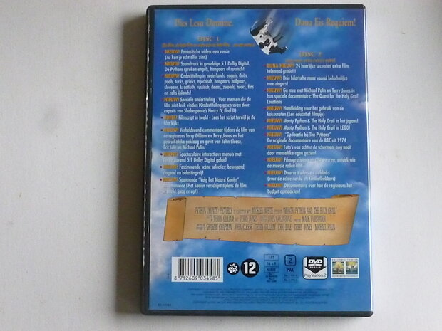 Monty Python - and the Holy Grail (2 DVD) zonder boekje