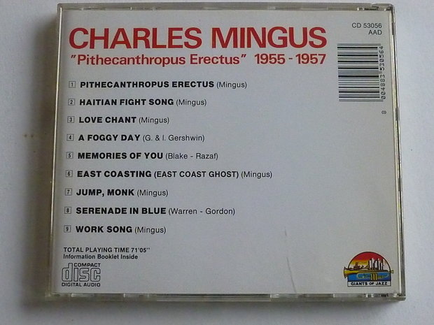 Charles Mingus - Pithecanthropus Erectus 1955-1957