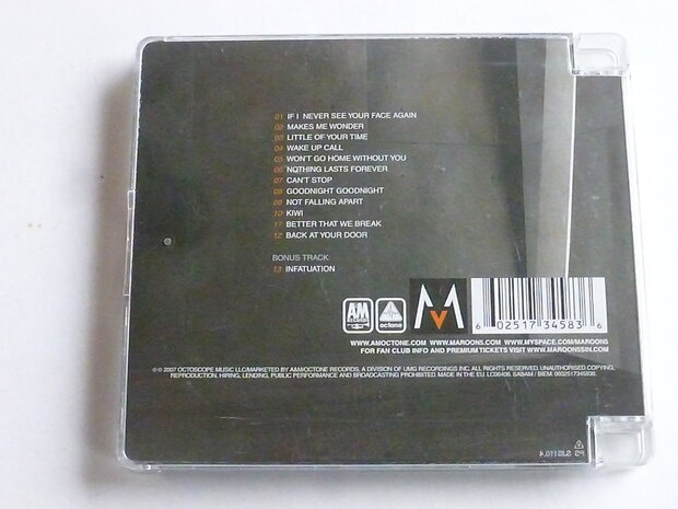 Maroon 5 - It won't be soon before long