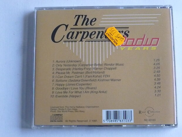 The Carpenters - Radio Years / The best of