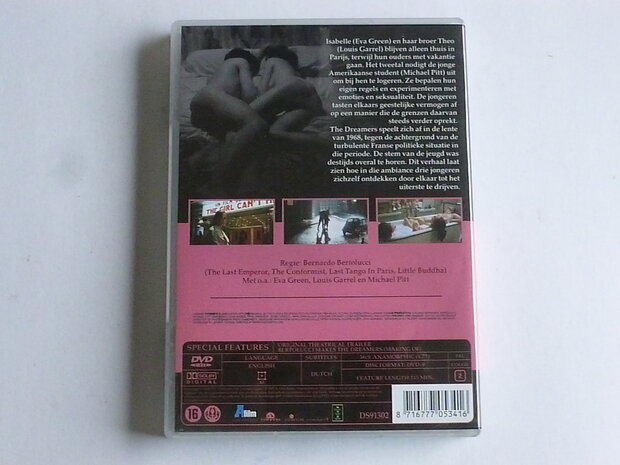 The Dreamers - Bernardo Bertolucci (DVD)