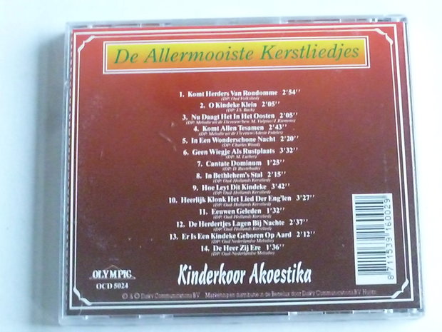 De Allermooiste Kerstliedjes - Kinderkoor Akoestika