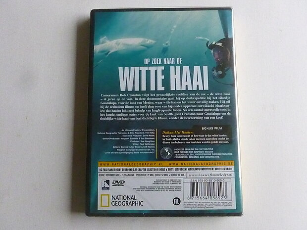 National Geographic Op zoek naar de Witte Haai (dvd)Nieuw