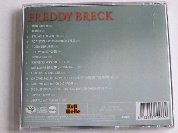 Freddy Breck - 15 Lieder