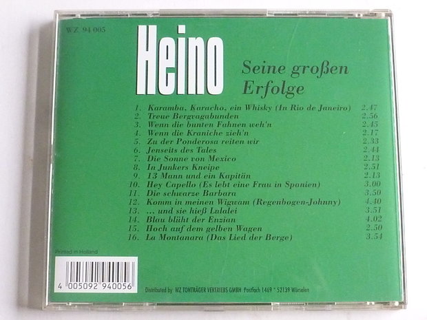 Heino - Seine Grossen Erfolge