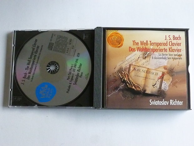 Bach - The Well Tempered Clavier / Sviatoslav Richter (4 CD)