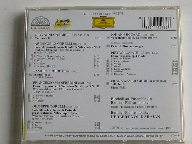 Ein Weihnachtskonzert / A Christmas Concert / Herbert von Karajan