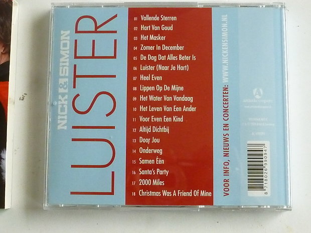 Nick & Simon - Luister / Kersteditie (artist)