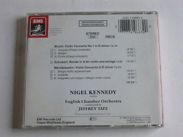 Nigel Kennedy - Bruch, Schubert, Mendelsohn