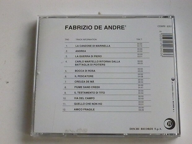 Fabrizio de Andre