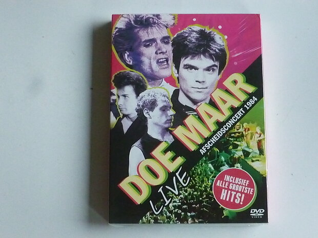 Doe Maar - Live / Afscheidsconcert 1984 (DVD) Nieuw