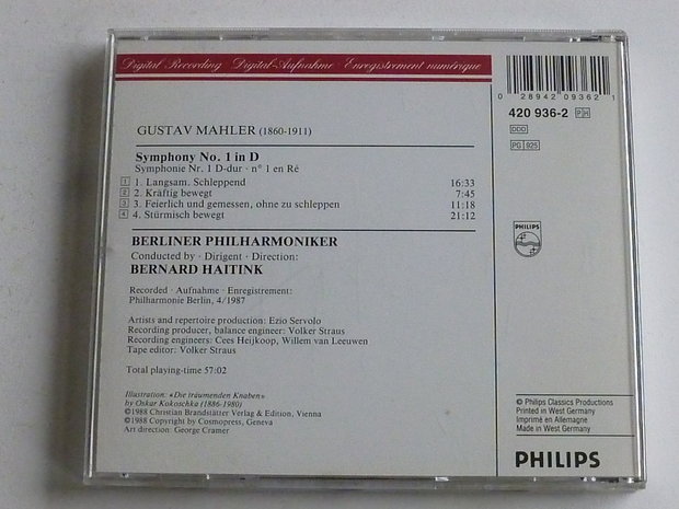 Mahler - Symphony 1 / Bernard Haitink