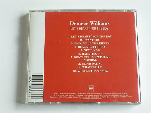 Deniece Williams - Let's hear it for the boy