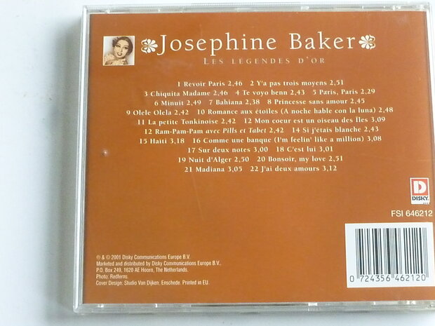 Josephine Baker - Les Legendes d' or