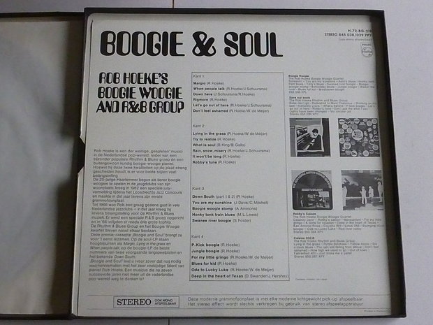 Rob Hoeke - Boogie & Soul + Boogie Woogie and R&B Group (2 LP)