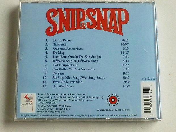 Snip & Snap - 't is niet m'n Broer!