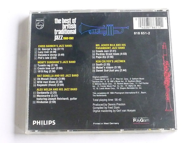 The best of British Traditional Jazz 1960-1961