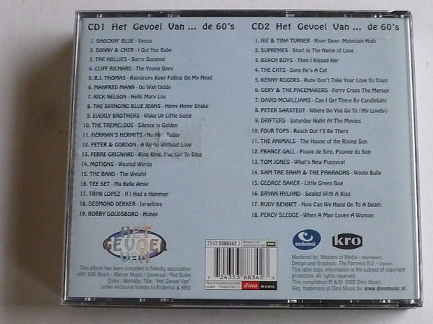 Het gevoel van de 60's (2 CD)