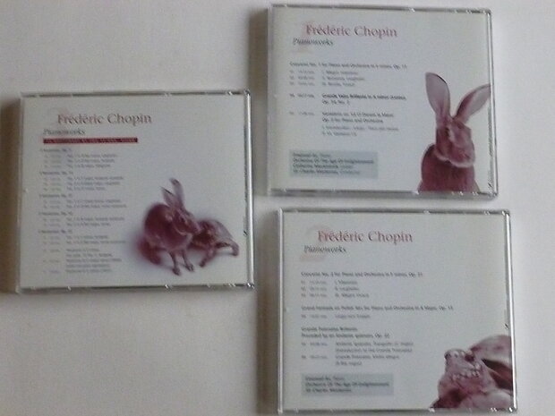 Frederic Chopin - Pianoworks / Emanuel Ax, Fou Ts' Ong (3 CD)