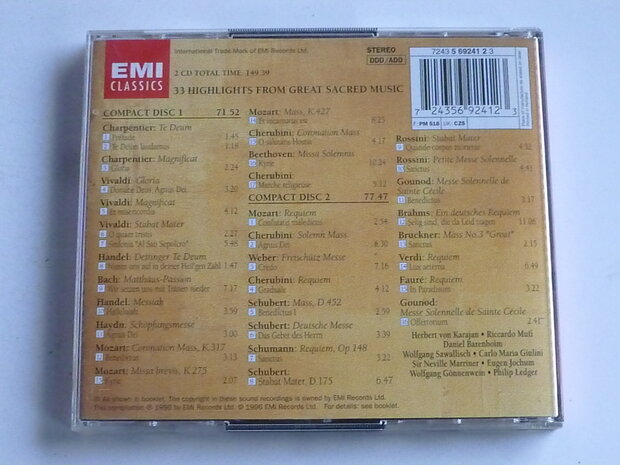 Passage to Paradise - 33 Highlights from Great Sacred Music (2 CD)