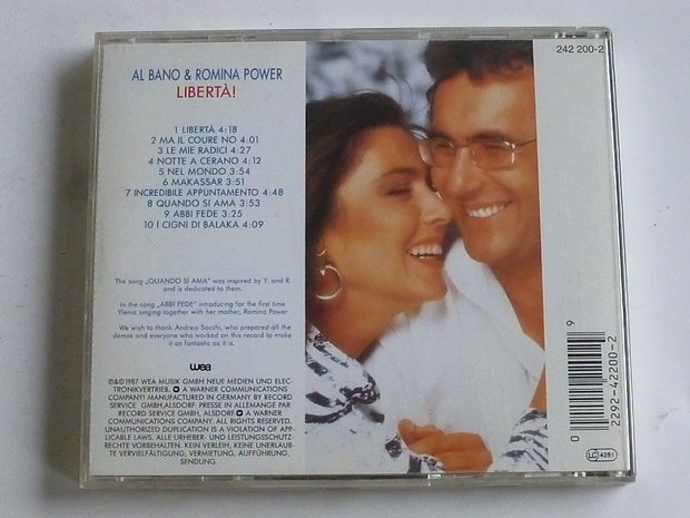 Al Bano & Romina Power - Liberta!