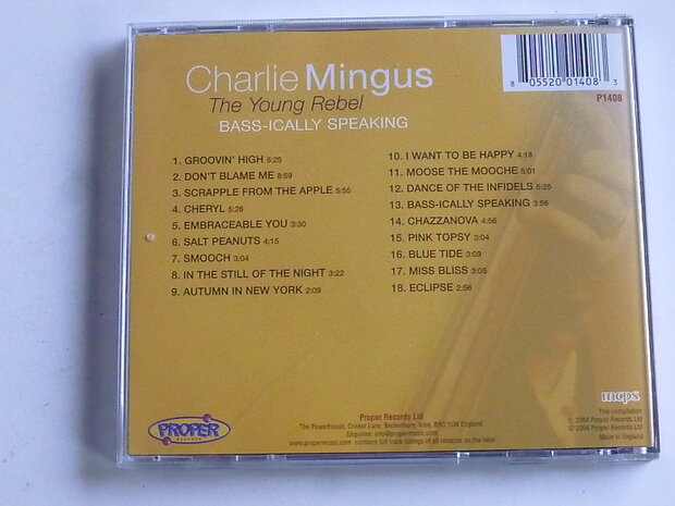 Charlie Mingus - The young rebel / Bass ically speaking