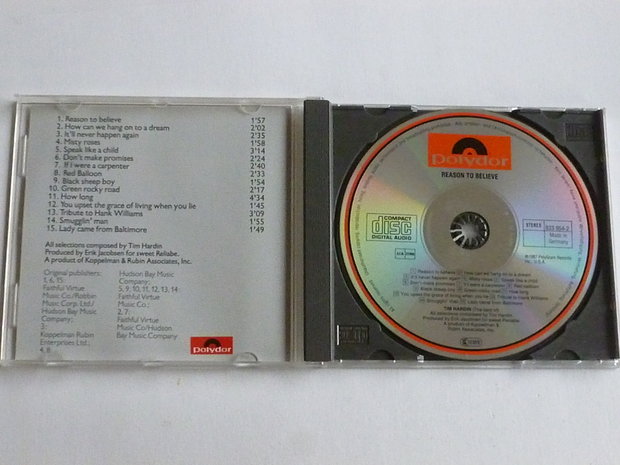 Tim Hardin - Reason to believe (the best of)