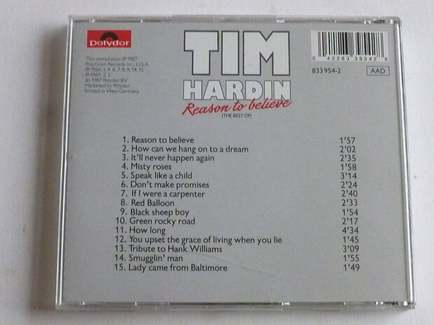Tim Hardin - Reason to believe (the best of)