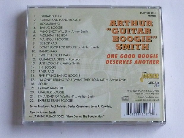Arthur "Guitar Boogie" Smith - One good boogie deserves another