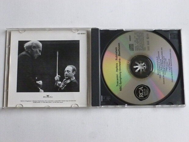 Beethoven - Violin, Piano Concerto / Toscanini, Heifetz, Rubinstein