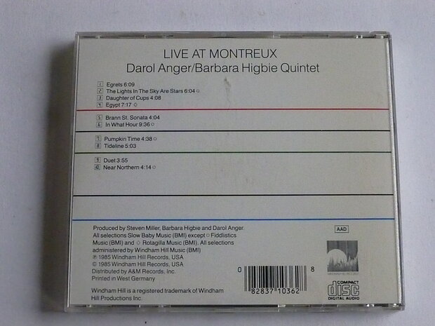 Darol Anger, Barbara Higbie Quintet - Live at Montreux
