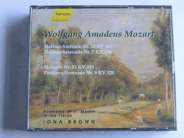 Mozart - Haffner Sinfonie 35, Serenade 7 / Iona Brown (2 CD)