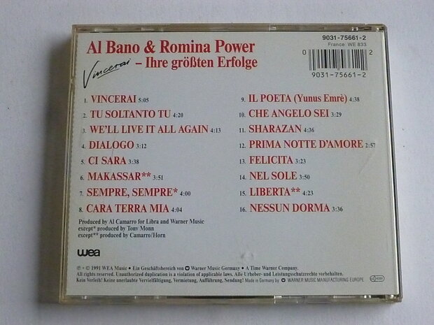 Al Bano & Romina Power - Vincerai