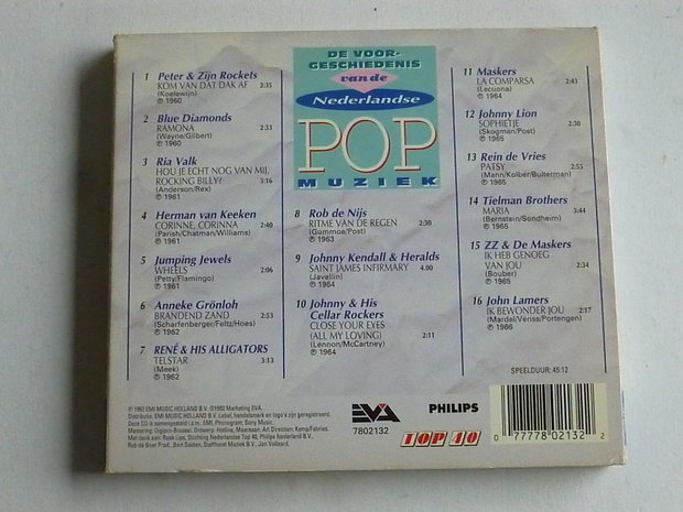 De voor Geschiedenis van de Nederlandse Pop Muziek