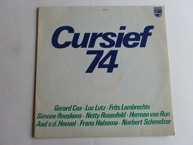 Cursief 74 (LP)