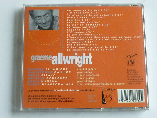 Greame Allwright - En Concert / Live
