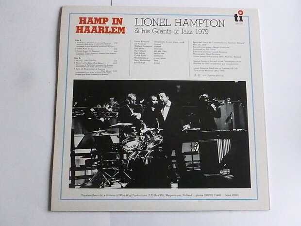 Lionel Hampton - Hamp in Haarlem (LP)