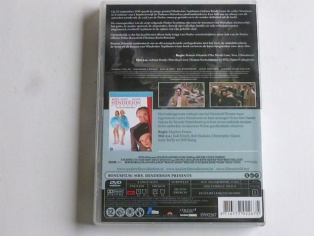 The Pianist - Roman Polanski + Mrs Henderson (2 DVD)