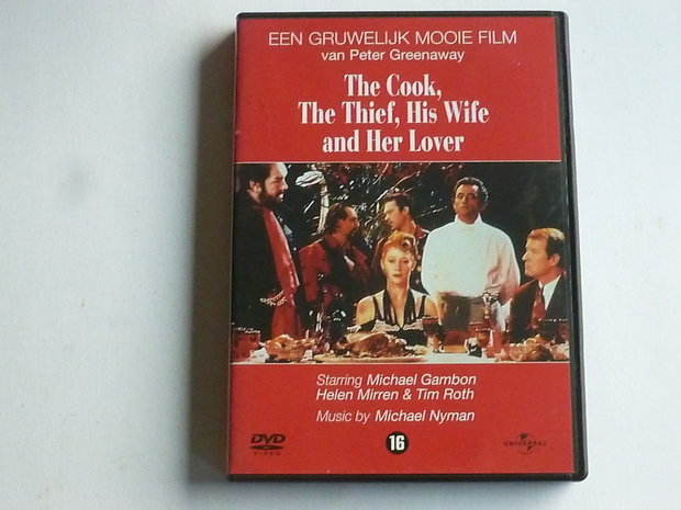The Cook, The Thief, His Wife and her Lover - Peter Greenaway (DVD)